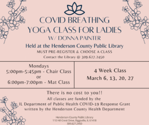 Covid Breathing Yoga class for ladies