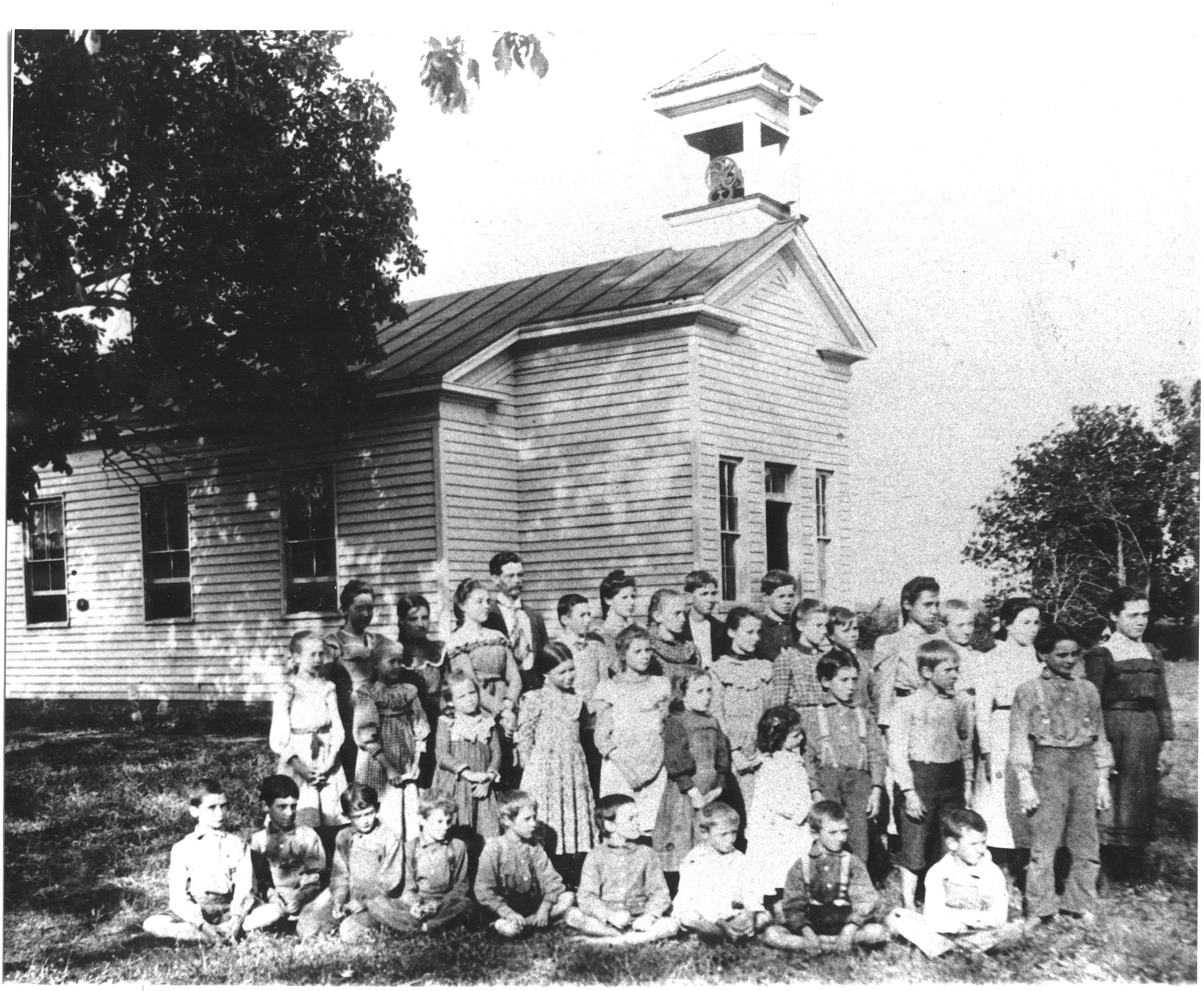 Students at Coloma School in 1899